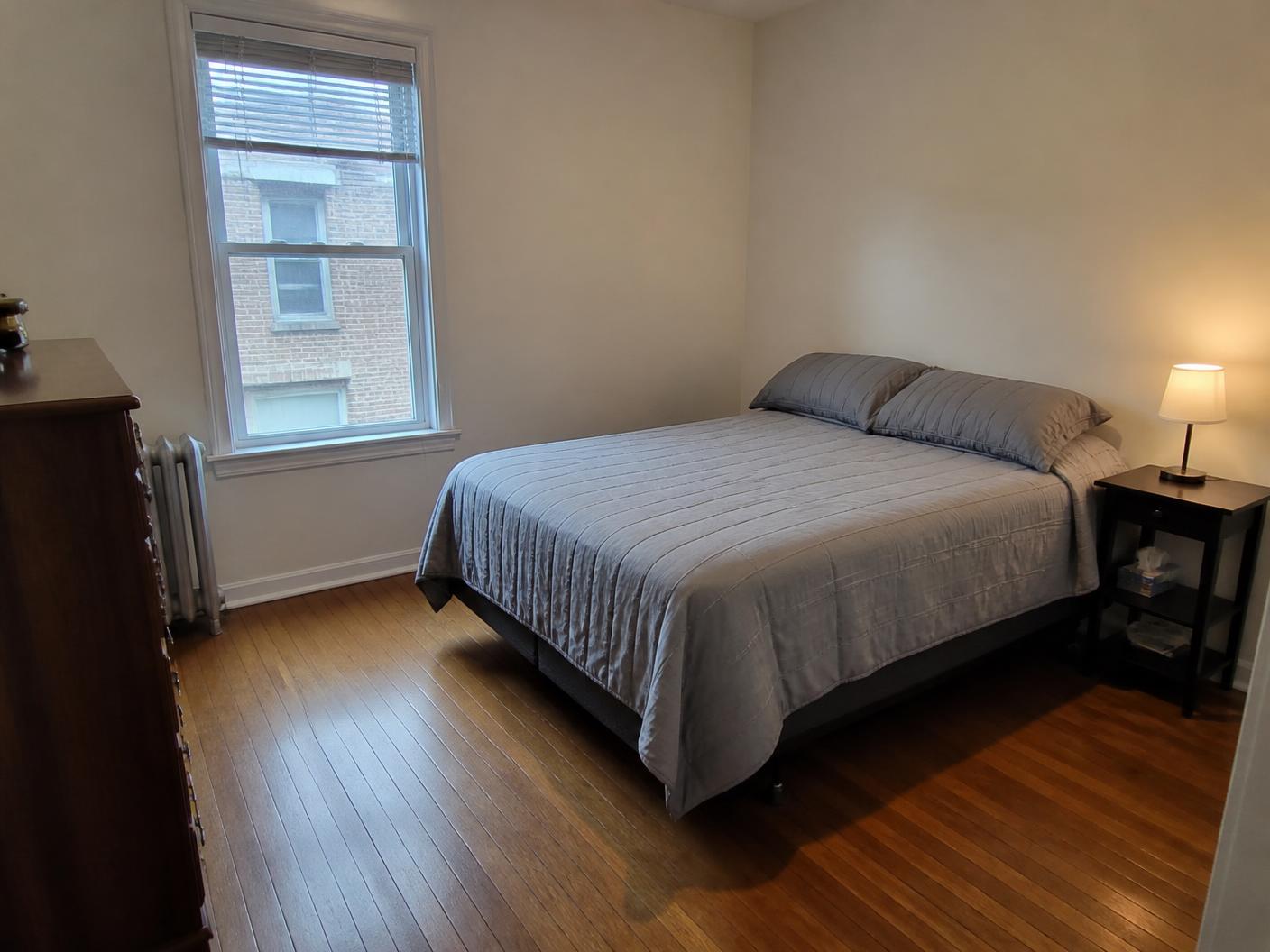Furnished bedroom in a shared home
